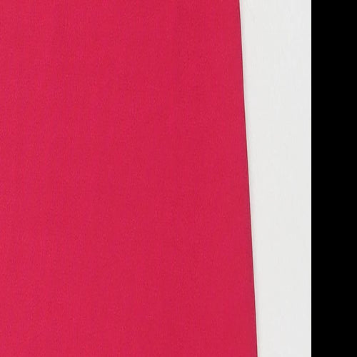 I SAW IT FIRST Womens Pink Polyester Bodycon Size 6 Round Neck Pullover
