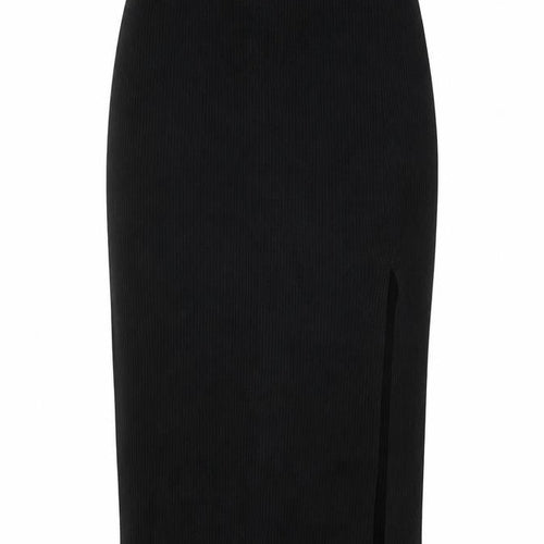 Stradivarius Womens Black Cotton Bandage Skirt Size XS