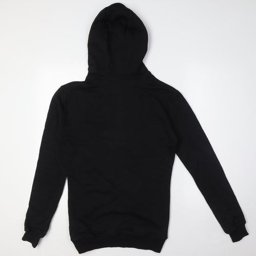 Sculptmode Mens Black Cotton Pullover Hoodie Size XS