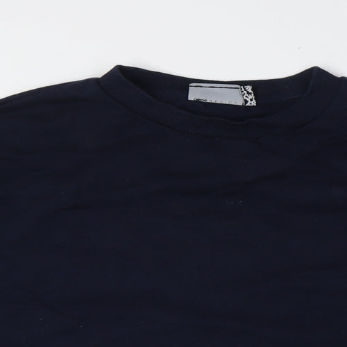 ASOS Mens Blue Cotton Pullover Sweatshirt Size L