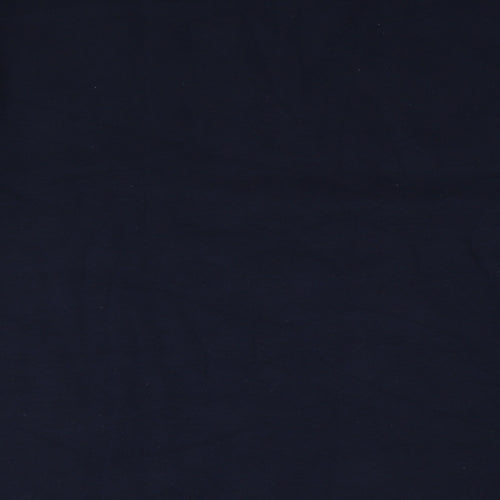 Damart Womens Blue Cotton A-Line Size 22 Crew Neck