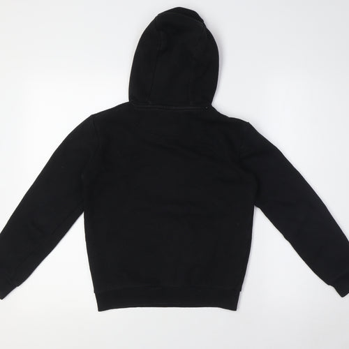 Farah Boys Black Cotton Pullover Hoodie Size 10-11 Years