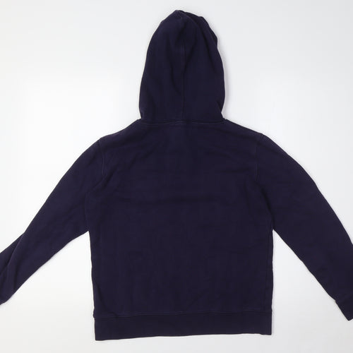 Gap Womens Blue Cotton Pullover Hoodie Size XS