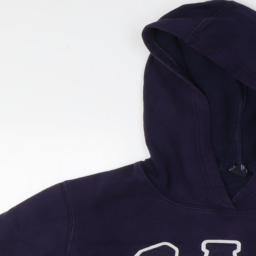 Gap Womens Blue Cotton Pullover Hoodie Size XS