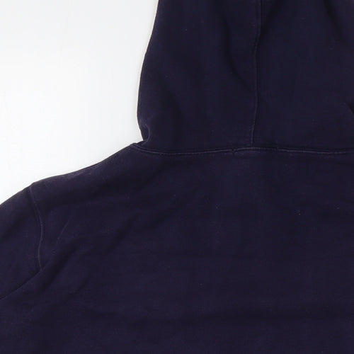Gap Womens Blue Cotton Pullover Hoodie Size XS