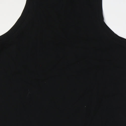 Madewell Womens Black Cotton A-Line Size M Round Neck - Peplum
