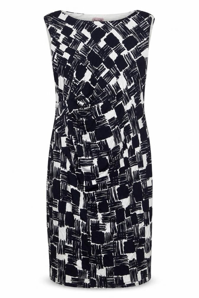 Phase Eight Womens Blue Viscose Pencil Dress Size 18 Boat Neck