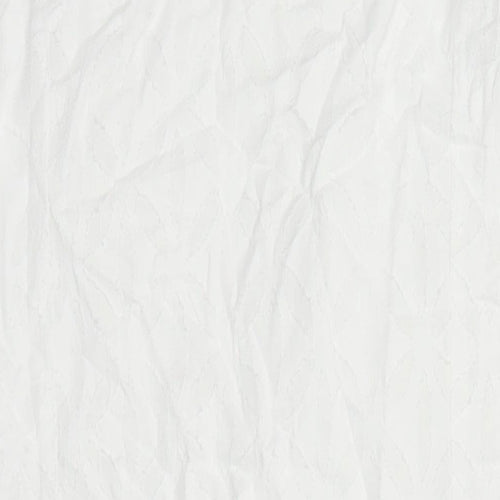 Adini Womens White 100% Cotton Shift Size M Scoop Neck