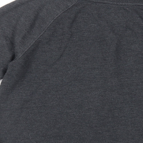 Sportique Womens Grey Cotton Pullover Sweatshirt Size S Pullover - Boston