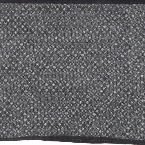 Kenar Womens Grey Geometric Acrylic Mini Skirt Size L - Elasticated Waist