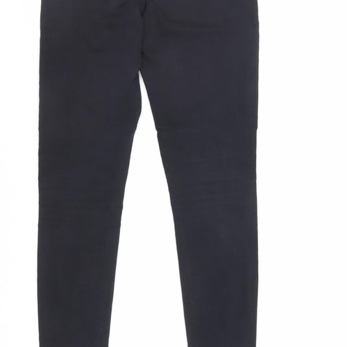 Denim & Co. Womens Black Cotton Skinny Jeans Size 12 L32 in Regular Zip