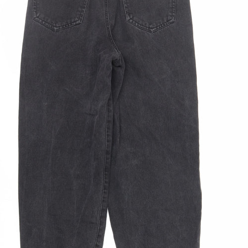 Don't Think Twice Womens Black Cotton Tapered Jeans Size 10 L28 in Regular Zip