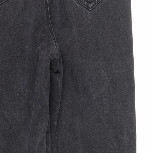 Don't Think Twice Womens Black Cotton Tapered Jeans Size 10 L28 in Regular Zip