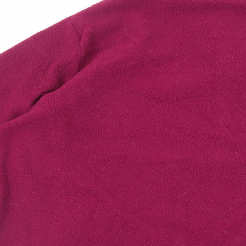 EWM Womens Purple Jacket Size M Zip - Zipped Pockets