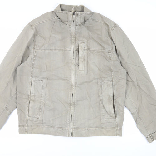 NEXT Mens Green Jacket Size L Zip