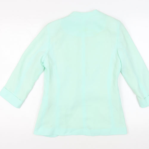 New Look Womens Green Jacket Blazer Size 8 - Open