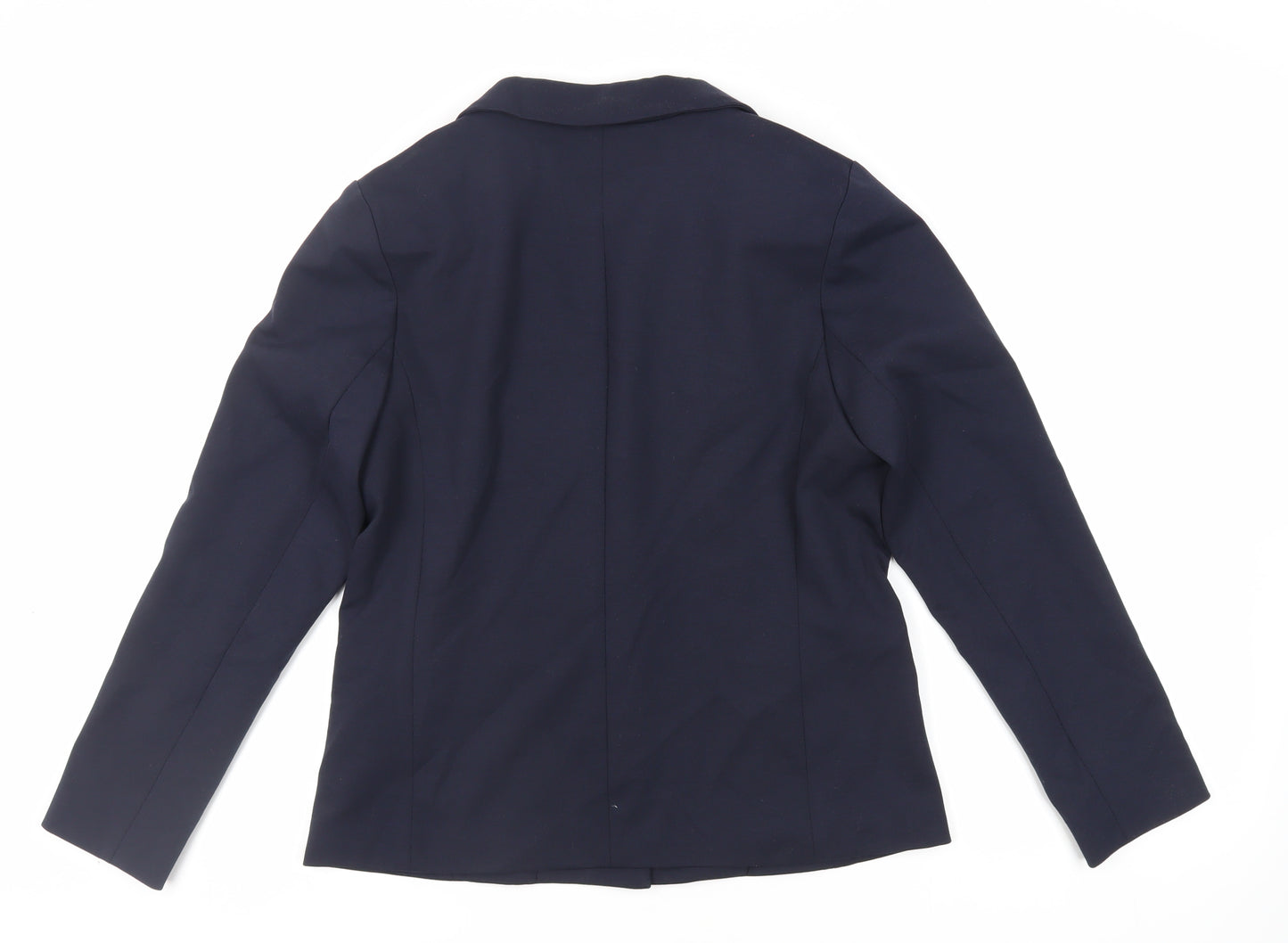 Dorothy Perkins Womens Blue Jacket Blazer Size 12 Button