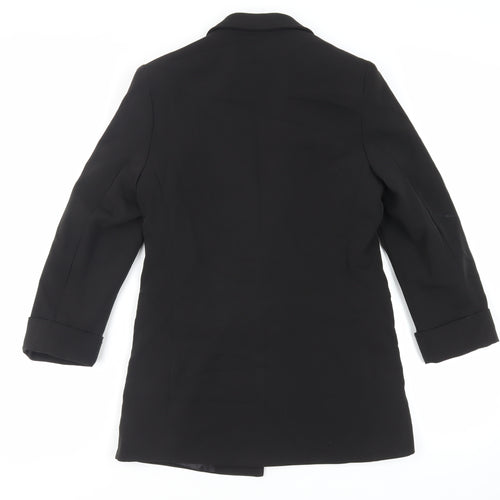 New Look Womens Black Jacket Blazer Size 8 - Open