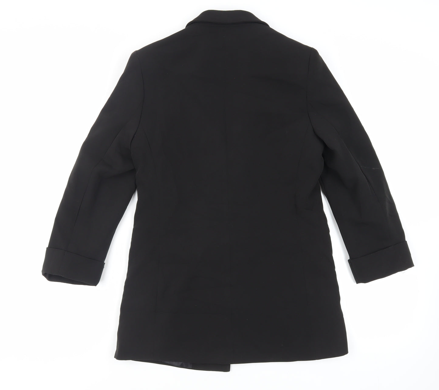 New Look Womens Black Jacket Blazer Size 8 - Open