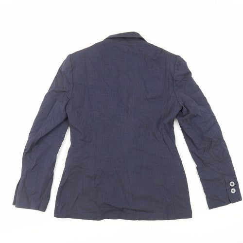 NEXT Womens Blue Jacket Blazer Size 6 Button