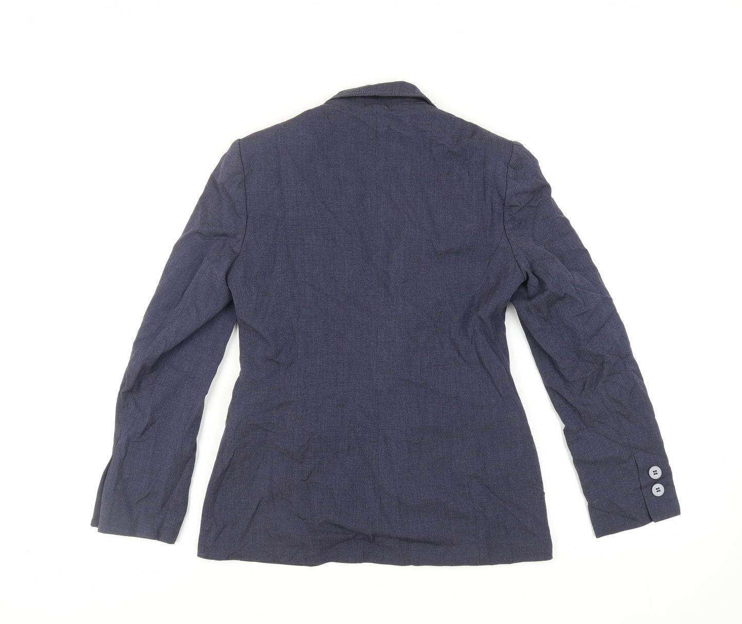 NEXT Womens Blue Jacket Blazer Size 6 Button