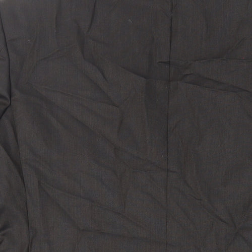 Canali Mens Brown Viscose Jacket Suit Jacket Size 42 Regular