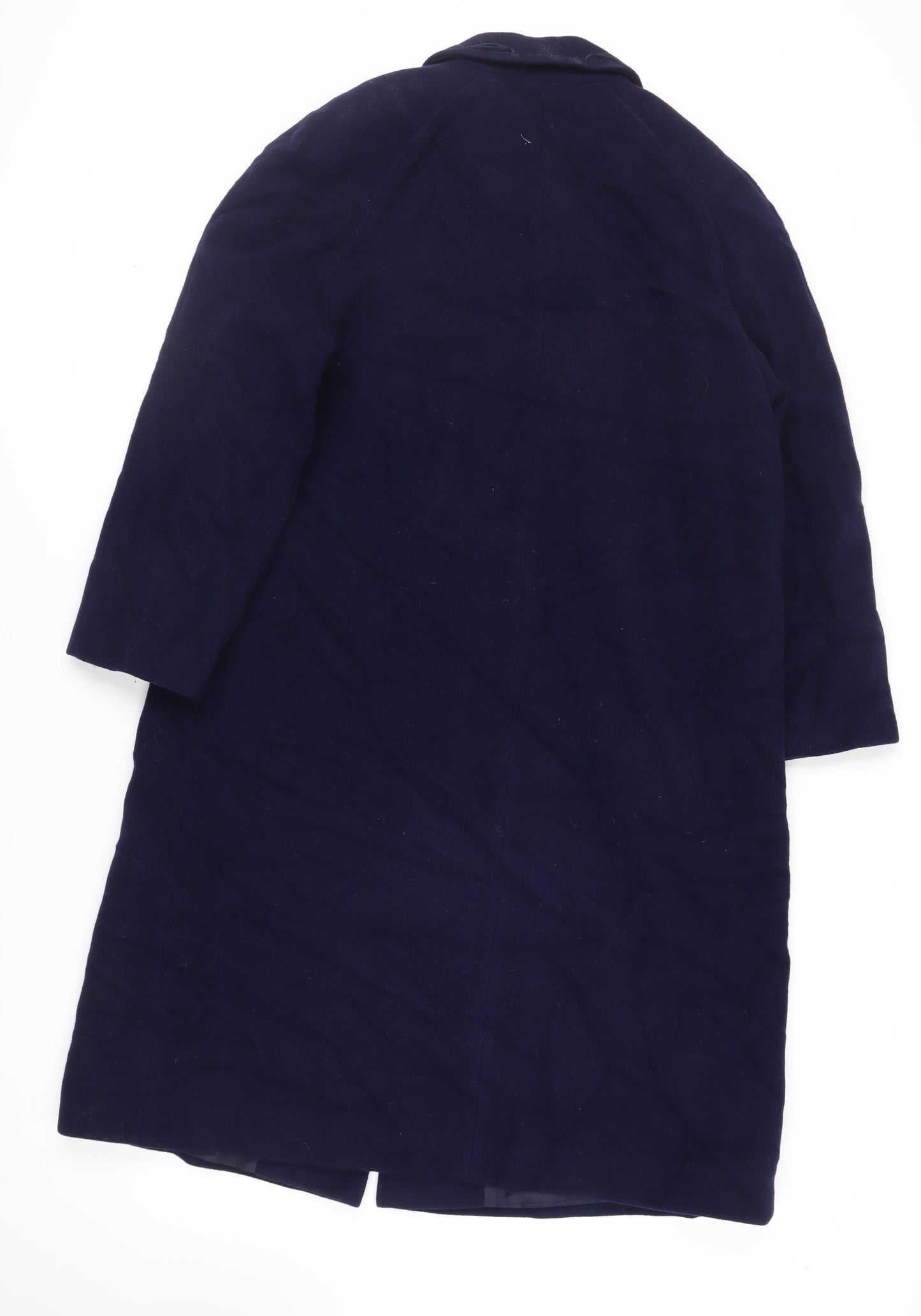 Eastex Womens Blue Overcoat Coat Size 16 Button - Vintage