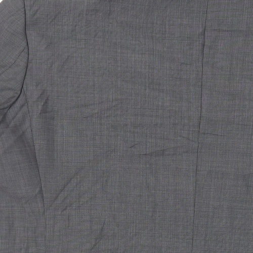Marks and Spencer Mens Grey Polyester Jacket Suit Jacket Size 44 Regular