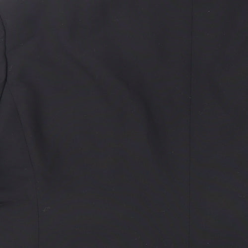 WILVORST Mens Black Polyester Tuxedo Suit Jacket Size 42 Regular