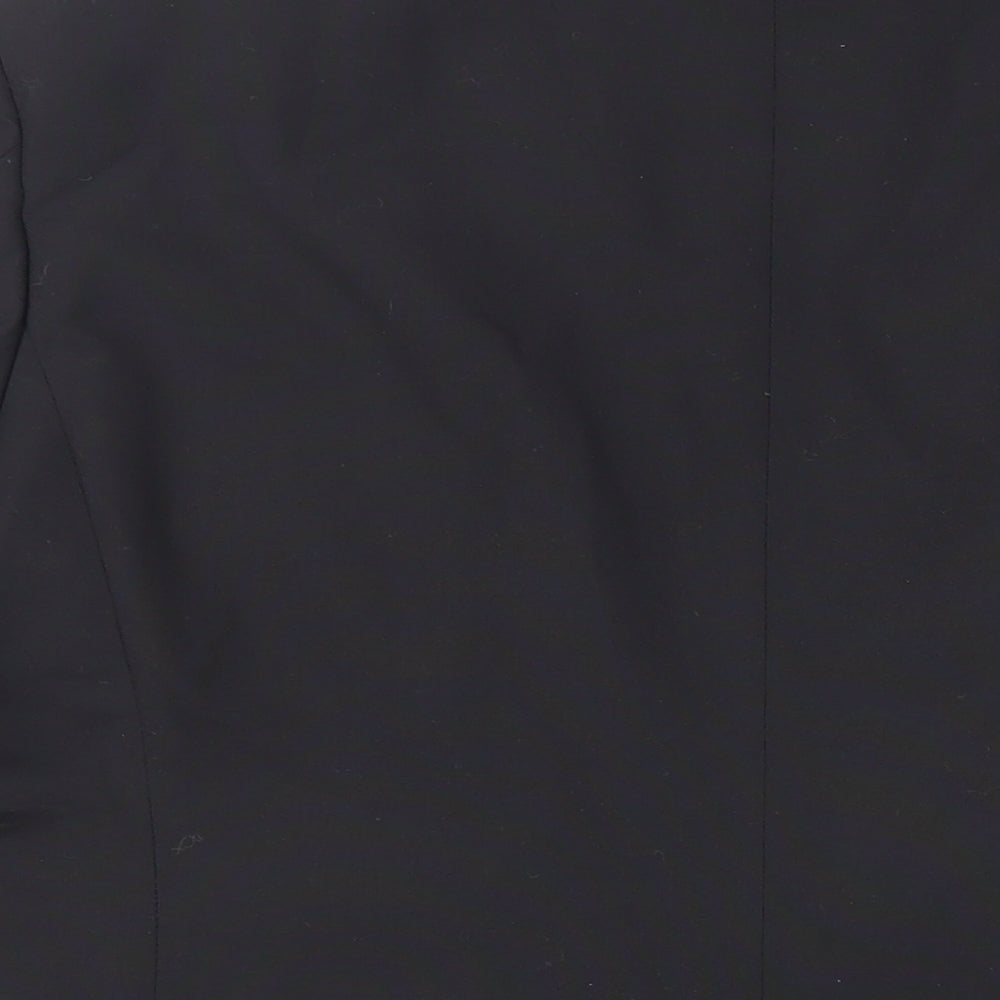 WILVORST Mens Black Polyester Tuxedo Suit Jacket Size 42 Regular