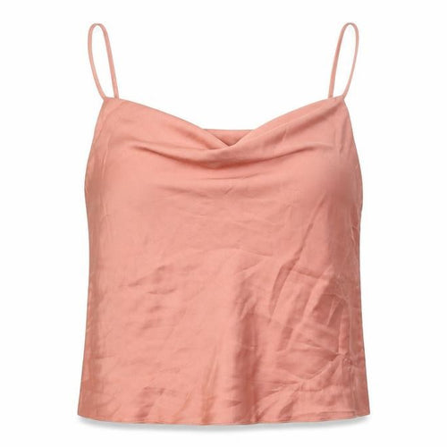 Miss Selfridge Womens Pink Polyester Camisole Tank Size 12 Cowl Neck
