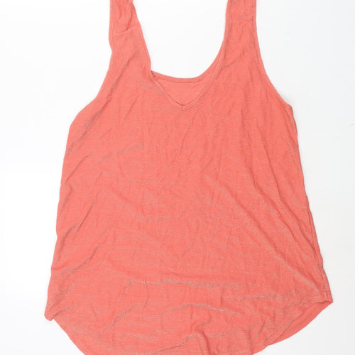 NEXT Womens Pink Viscose Camisole Blouse Size 16 Scoop Neck