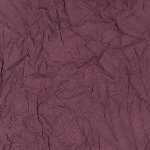 Sahara Womens Purple Viscose A-Line Skirt Size L