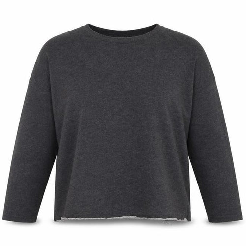 Pull&Bear Womens Grey Cotton Pullover Sweatshirt Size M Pullover