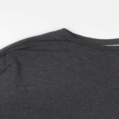 Pull&Bear Womens Grey Cotton Pullover Sweatshirt Size M Pullover