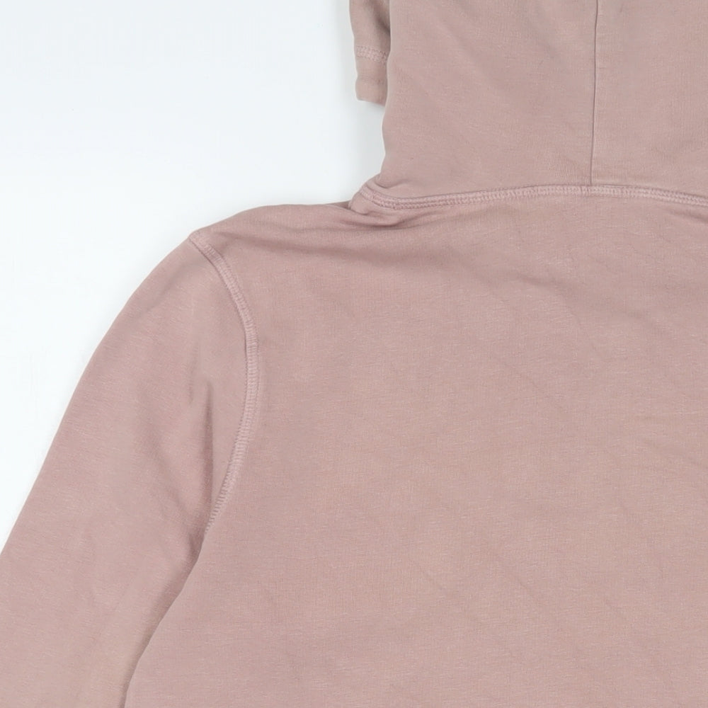H&M Mens Pink Cotton Pullover Hoodie Size XS