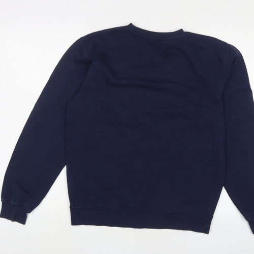 Kiabi Mens Blue Cotton Pullover Sweatshirt Size S
