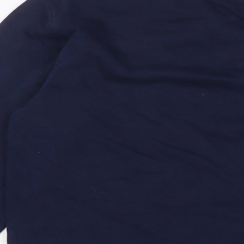 Kiabi Mens Blue Cotton Pullover Sweatshirt Size S