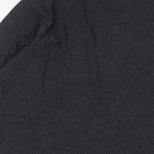 Copenhagen Mens Grey Cotton Full Zip Sweatshirt Size L