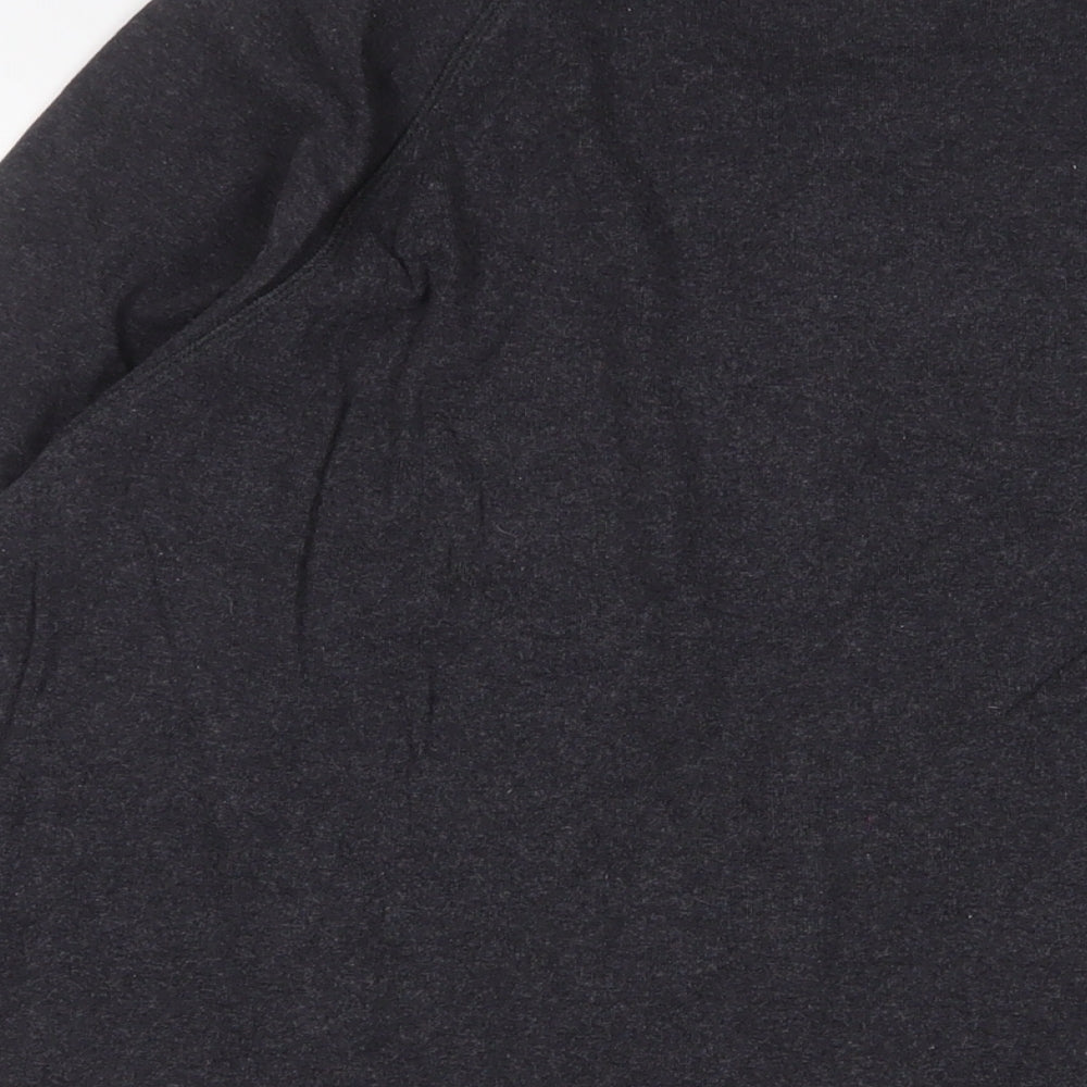 Copenhagen Mens Grey Cotton Full Zip Sweatshirt Size L