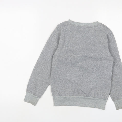 Keyiqi Boys Grey Cotton Pullover Sweatshirt Size 6 Years Pullover