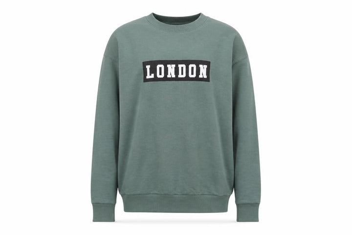 Pull&Bear Womens Green Cotton Pullover Sweatshirt Size S Pullover - London