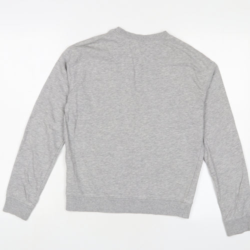 H&M Womens Grey Cotton Pullover Sweatshirt Size XS Pullover - NASA