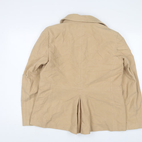 Gap Womens Beige Jacket Size L Button