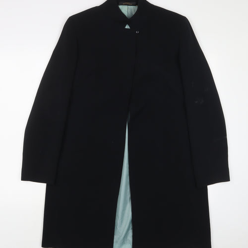 Marks and Spencer Womens Black Jacket Blazer Size 12 Button