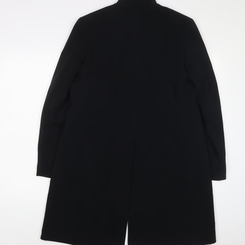 Marks and Spencer Womens Black Jacket Blazer Size 12 Button