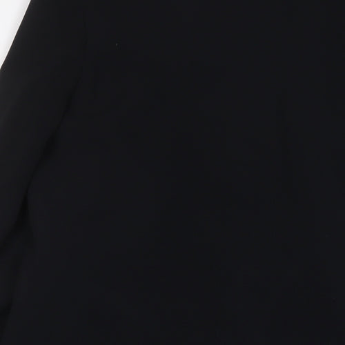 Marks and Spencer Womens Black Jacket Blazer Size 12 Button