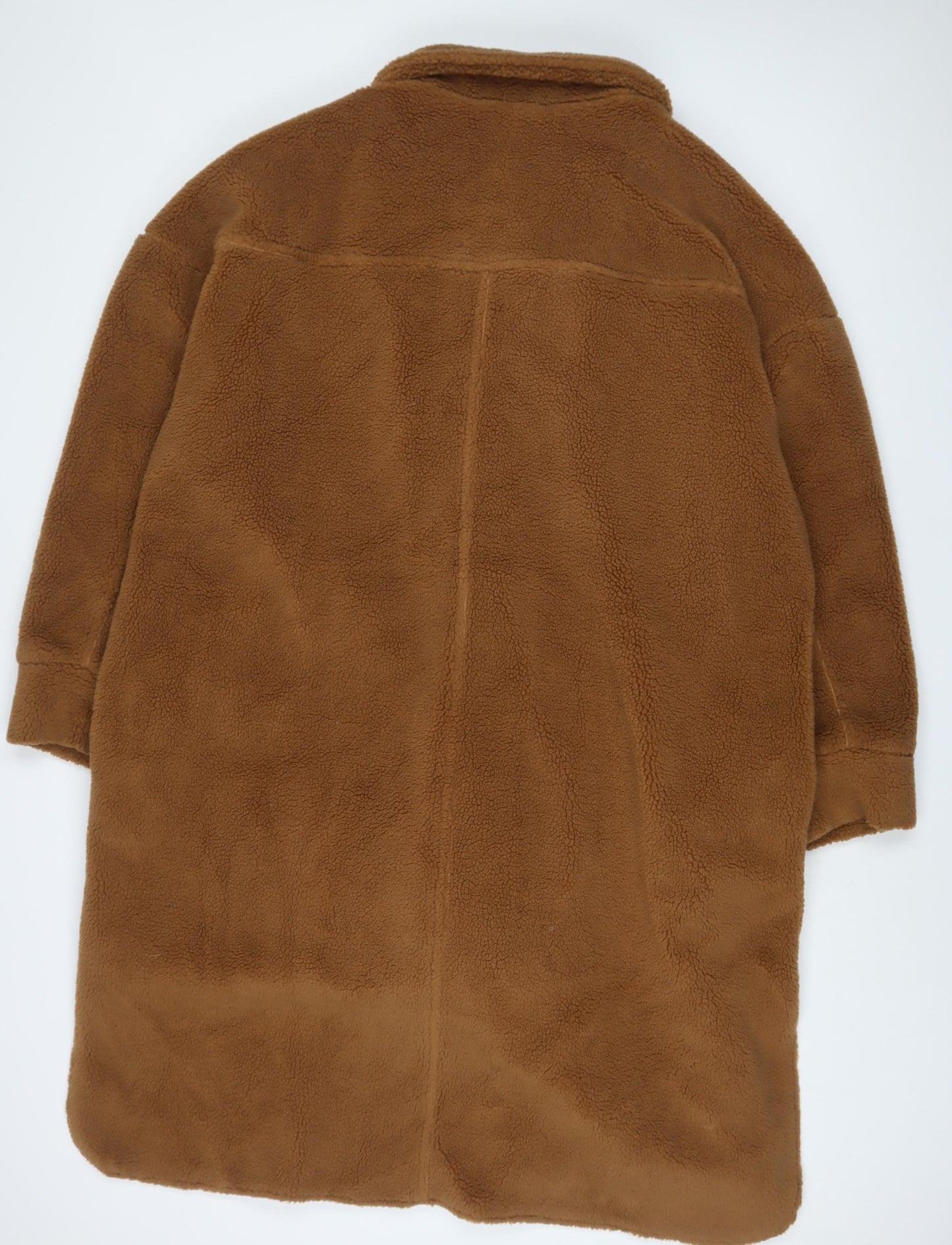 In the Style Womens Brown Jacket Coat Size 20 Button