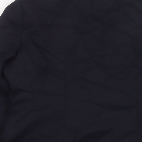 Aspire Boys Blue Jacket Blazer Size 8 Years Button