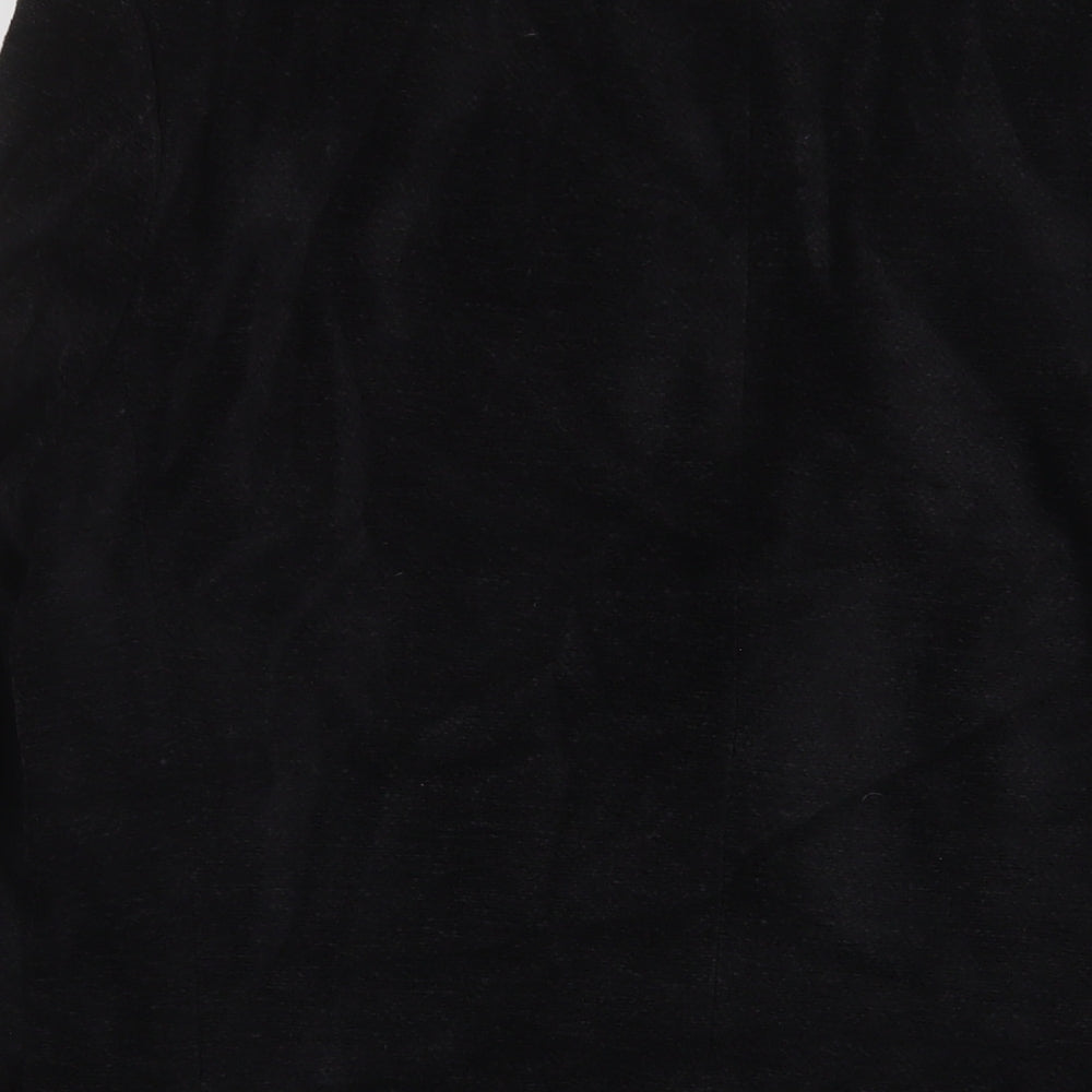 Marks and Spencer Mens Black Viscose Jacket Suit Jacket Size 40 Regular